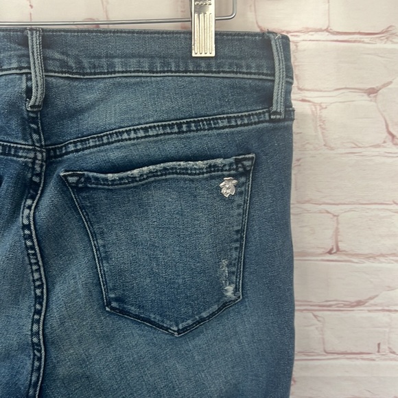 Black Orchid Los Angeles skinny zipper ankle jeans size 28 - Picture 5 of 10